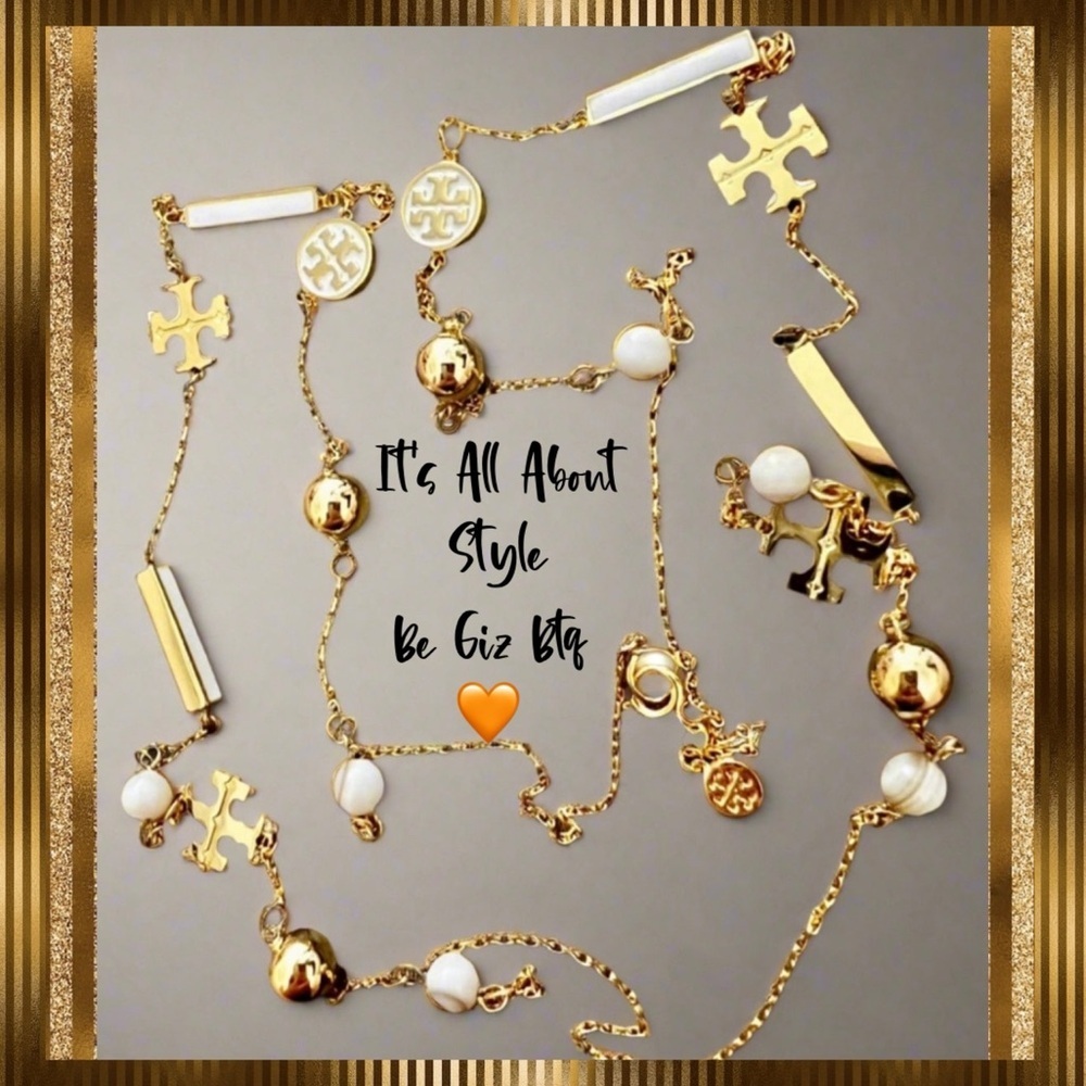 🔥🔥🔥ONE ITEM DEAL OF THE DAY Tory Burch Authentic Necklace Reduced Buy Now & Save - Picture 2 of 11